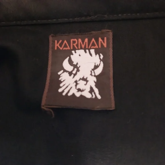 VTG Karman Cowboy Western Peal Snap Embroidered Floral Roses Shirt 80s Mens - Picture 4 of 10